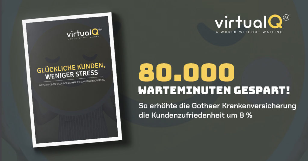 80.000 Warteminuten gespart! So erhöhte die Gothaer Krankenversicherung die Kundenzufriedenheit um 8 %