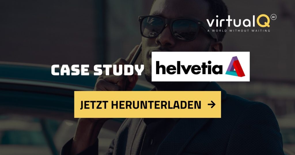 Titelbild zur Case Study von Helvetia und virtualQ